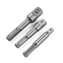 3Pcs Sockeladapter Sett 1/4" 3/8" 1/2" Fyrkantig Slagsockel Förlängning