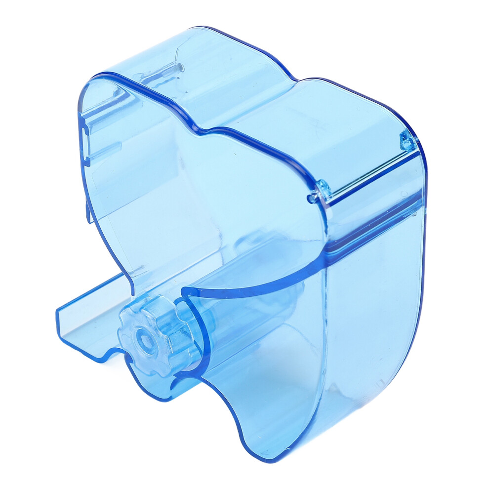 Sturdy Blue Cotton Roll Box - Easy Access & Dustproof for Home & Clinic