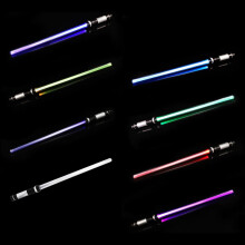 Retractable Light Sword Set: 7 Colors Sound Effects 83cm to 166cm 2Pcs