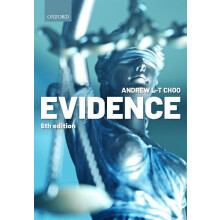 Evidence by Choo Andrew LT Professor of Law City University of London