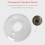 2St Transparent Flywheel Skydd Skyddar Ekrar Bakdrev 11