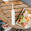 100St Engångspapperspåsar För Ätpinnar Vit För Restaurang Picknick 5