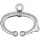 Rostfritt Näsring Fjäder, Silver, Och Hållbar 2