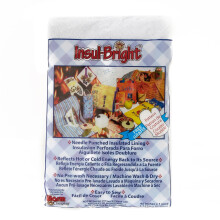Insul-Bright Nadelgestanztes isoliertes Futter - 45"" x 1 Yard