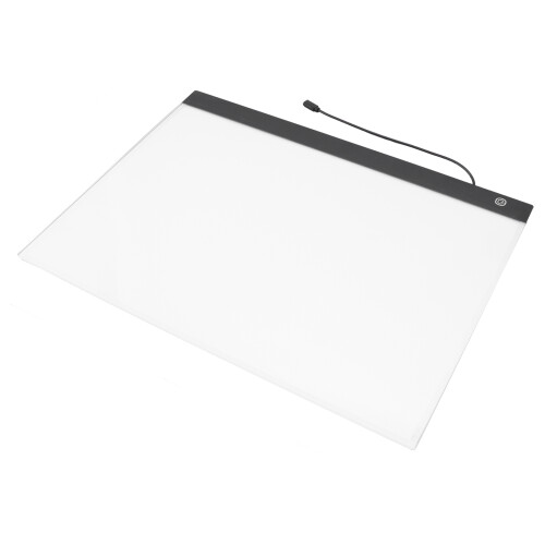 Stepless Dimming LED Acrylic Drawing Light Board A3 USB Power