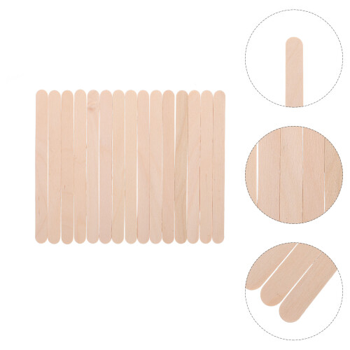 100Pcs Pälsstickar Diy Hantverksmaterial Omrörningspinnar Limstift 2