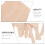 100Pcs Pälsstickar Diy Hantverksmaterial Omrörningspinnar Limstift 8