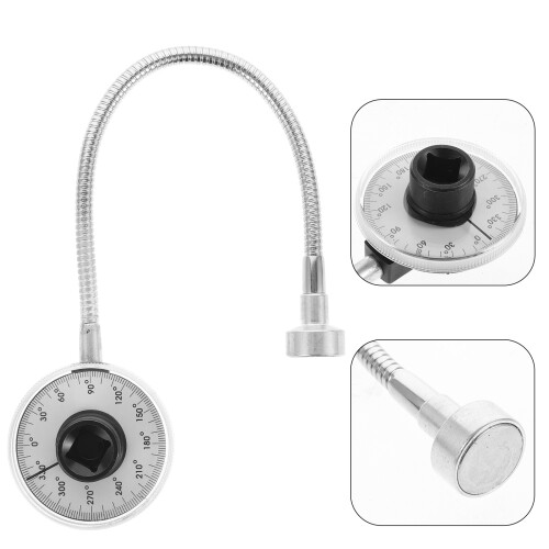 1/2 Torque Angle Meter Silver for Car Workshop Measurement 2
