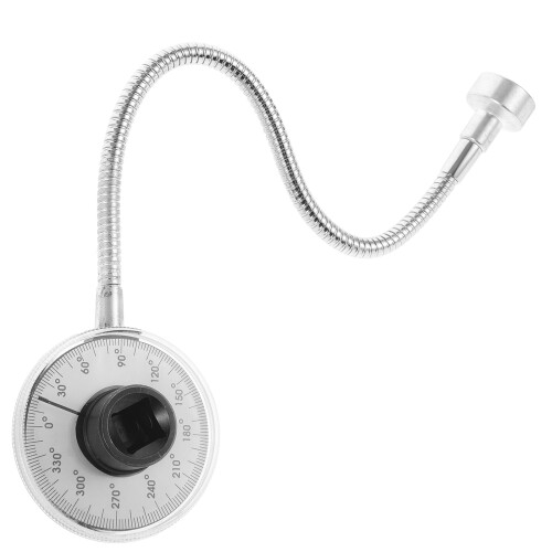 1/2 Torque Angle Meter Silver for Car Workshop Measurement 1