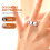 18Pcs Ringblank Mönstrade Fingerringar Av Rostfritt 7