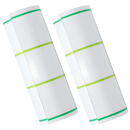 2St Magnetiska Whiteboard-Strips För Skolbruk Linjerad Yta