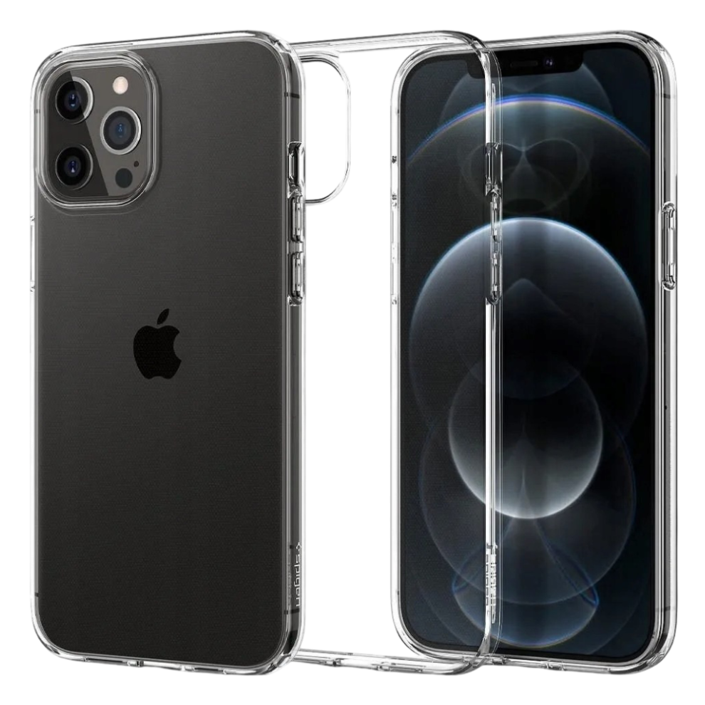 Clear Silicone Case For Iphone 12 Pro - Slim Shockproof Tpu Bumper Cover With Reinforced Corners For Drop Protection 5906792657512