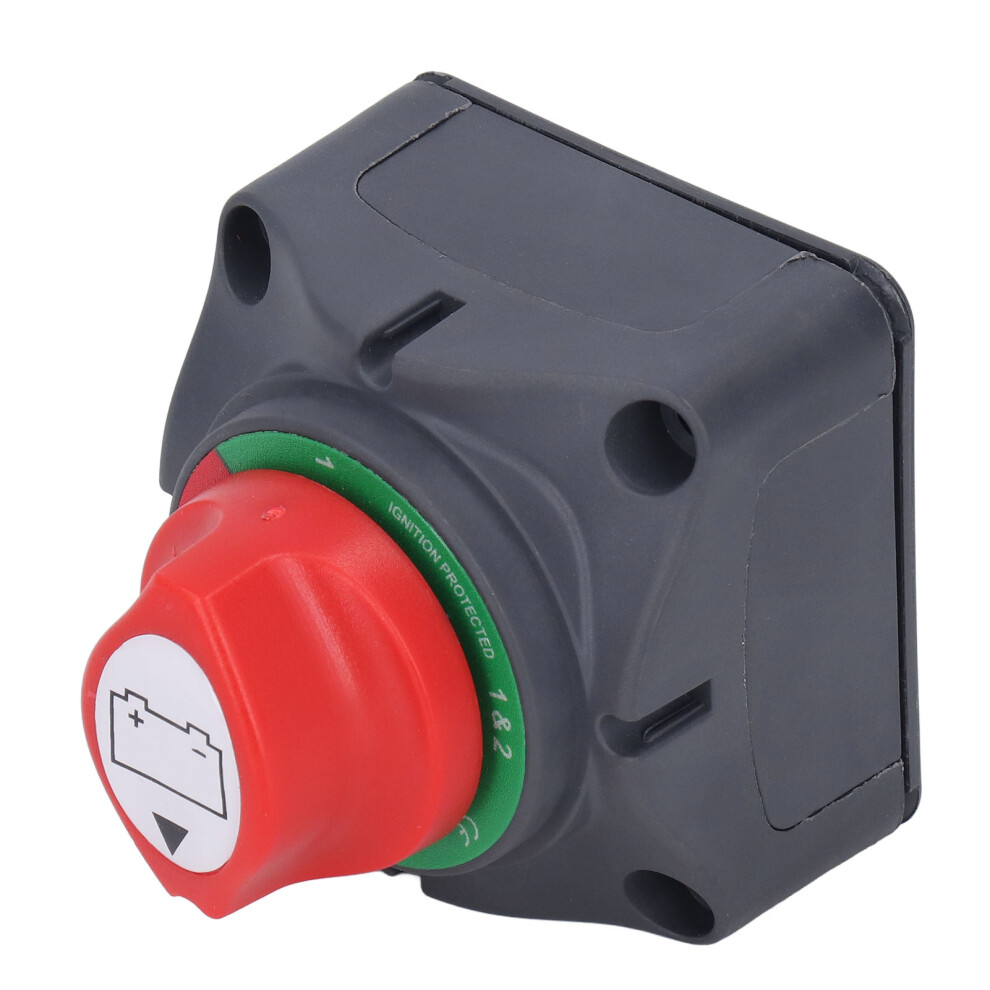 Red Abs 12-48V Battery Disconnect Switch Copper Internal Stud Master Isolator 8441356913880