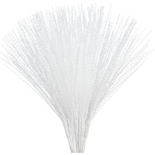Branches de Noël artificielles blanches pour décoration 20 pièces 67cm