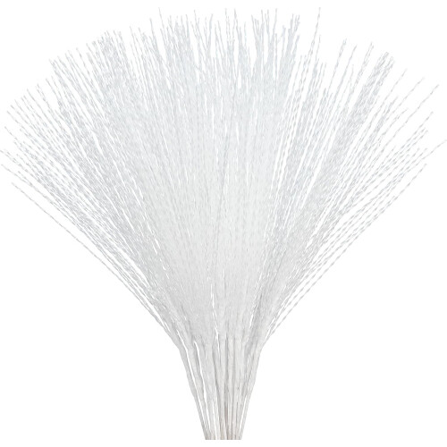 Branches de Noël artificielles blanches pour décoration 20 pièces 67cm