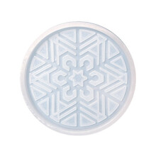 Multifunction Coaster Resin Mold Novelty-Snowflake-snowflake