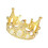 1Stk Cake Crown Geburtstagskronen Gold Metall Mit Perlen 9