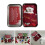 Plush Tiny Bear Doll with Tinbox Kids-White bear red bag b 3