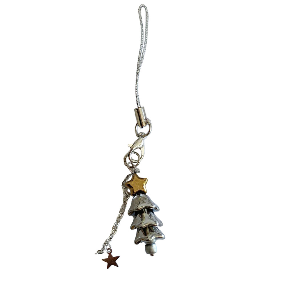 Unique Phone Chain Stylish Phone- Mobile Phone Cord 1 Silver 7627000298577