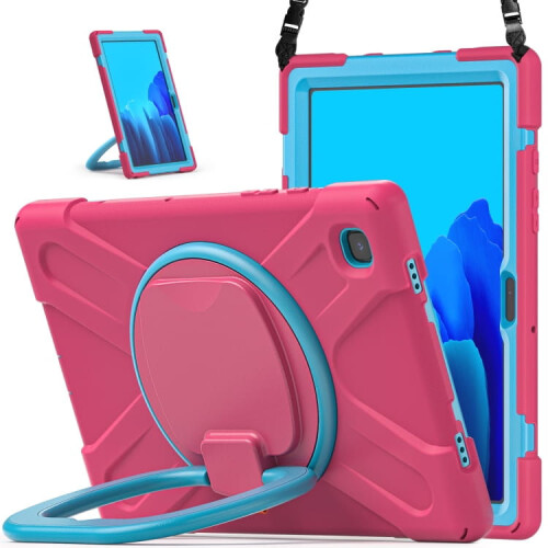 Étui pour Samsung Galaxy Tab A 10.1" avec Support Rotatif Rose
