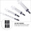 250 Pcs Luer Lock Spruttkapslar Dosering 9