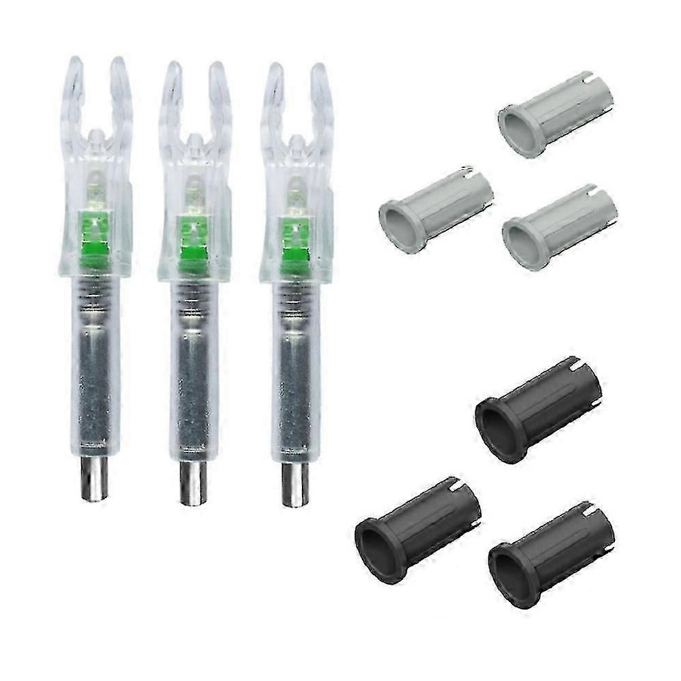 Kikidex (As Show, One Size) Automatically Led Lighted Nock Fits G, X, And S Series Arrows With 4.2Mm/165 Inside Diameter With C