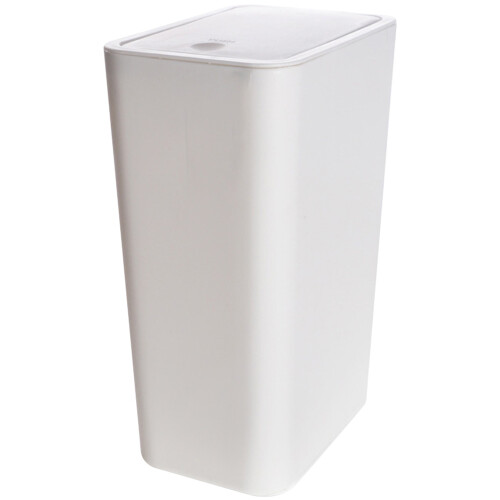 1Poubelle Compacte À Couvercle Pour Chambre Bureau 1