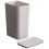 1Poubelle Compacte À Couvercle Pour Chambre Bureau 11