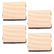 4St Mini Eraser För Whiteboard Svart Bärbar Färgblandad