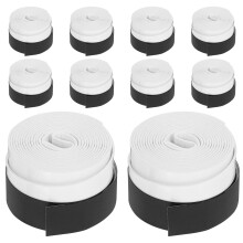 10Pcs Vit Rackethandtag Super Absorberande För Tennis Squash Badminton
