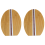 Set de 2 Tablas de Cortar de Bambú con Grabado Láser 26 x 40 cm 1