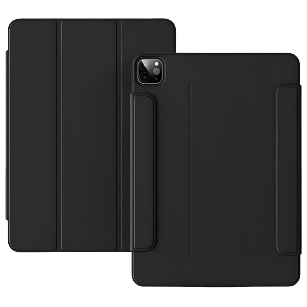 Photos - Other for Computer Protective Case for iPad Pro 11 - Black Magnetic Smart Folio Cover with Auto Wake/Sleep for & 2020 Models 2021
