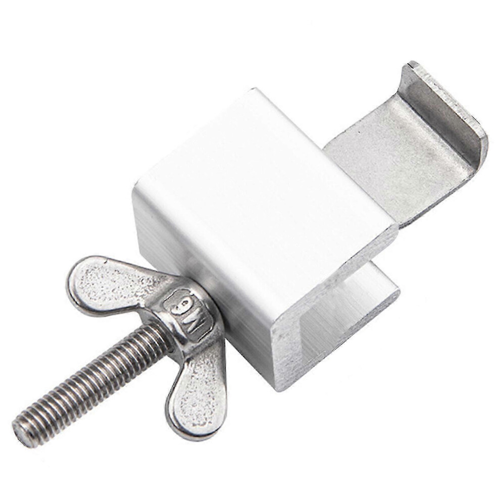Kikidex (As Show, One Size) Portable Door Lock Latch Durable Safety Home Travel Anti-Theft Security Device Play