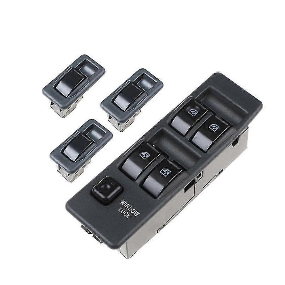 Kikidex (As Show, One Size) Window Lifter Control Switch Front Rear Left Right For Mr753373 Mr731813
