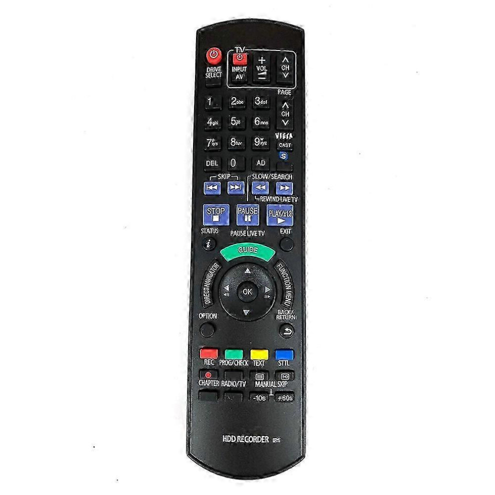 Kikidex (As Show, One Size) Remote Control For Panasonic Hdd Dvd Recorder
