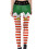 Leggings de faux elfe de noël pour femmes, collants de-059M 7