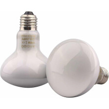 (As show, One size) Infrared Bulb - Pet Light Red Heat Lamp for Reptiles and Amphibians, 2PCS 100W, White