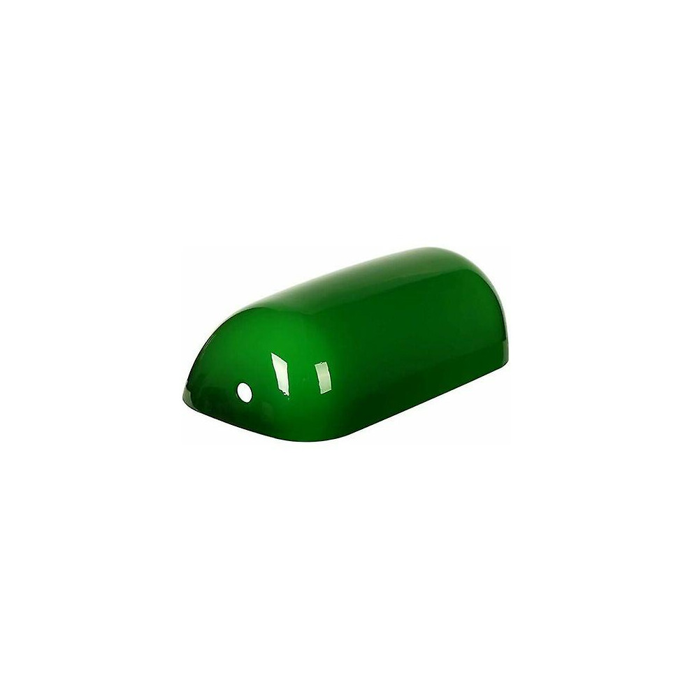 Kikidex (As Show, One Size) Replacement Glass Cover For "Bankers" Style Desk Lamp Shade In Green