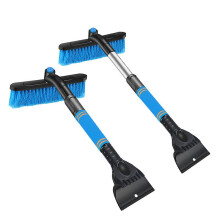 (As show, One size) Snow Removal Tool - Snow Removal Tool Retractable Multifunctional Snow Brush 65cm - 2pcs