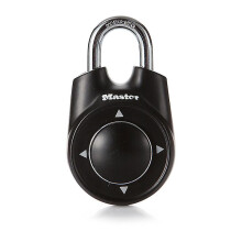 (As show, One size) Smart Lock Combination Directional Lock Travel Luggage Vintage Gym Lock Intelligent Black