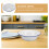 White Enamelware Bowl Vintage Decorative Soup Serving Basin 7