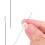 10Pcs Perlonål Pärlor Diy Smyckestillverkning 4
