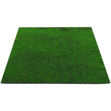 3St Kunstmos Mini Gras Olijfgroen Voor En Model Decoratie