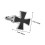 1Par Manschettknappar Cross Alloy Suit Knapp 2
