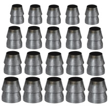 20Pcs Säkerhetskoniska Handtagskilor Trädgårdsfixeringar Liten Adapter