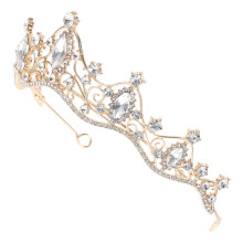 Lightweight Multi Color Rhinestone Bridal Headpiece for Women