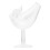 1St Elegant Vingad Glascocktailkopp Transparent För Whisky Vin 1