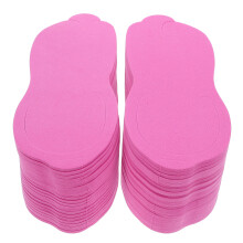 24Par Rosa Hotelltofflor I Eva Engångs Manicuretofflor För Resa