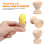 24St Äggkoppar Beige Robust Egg Stand För Hem & Frukost 6