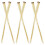 6Pcs Tinsel Hår Extensions Kit Clip In Glitter Feberhår 7